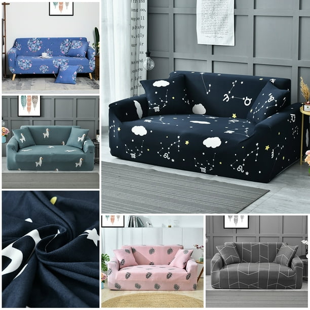 1-4 Seater Stretch Sofa Cover Couch Recliner Chair Slipcover Protector Anti-slip